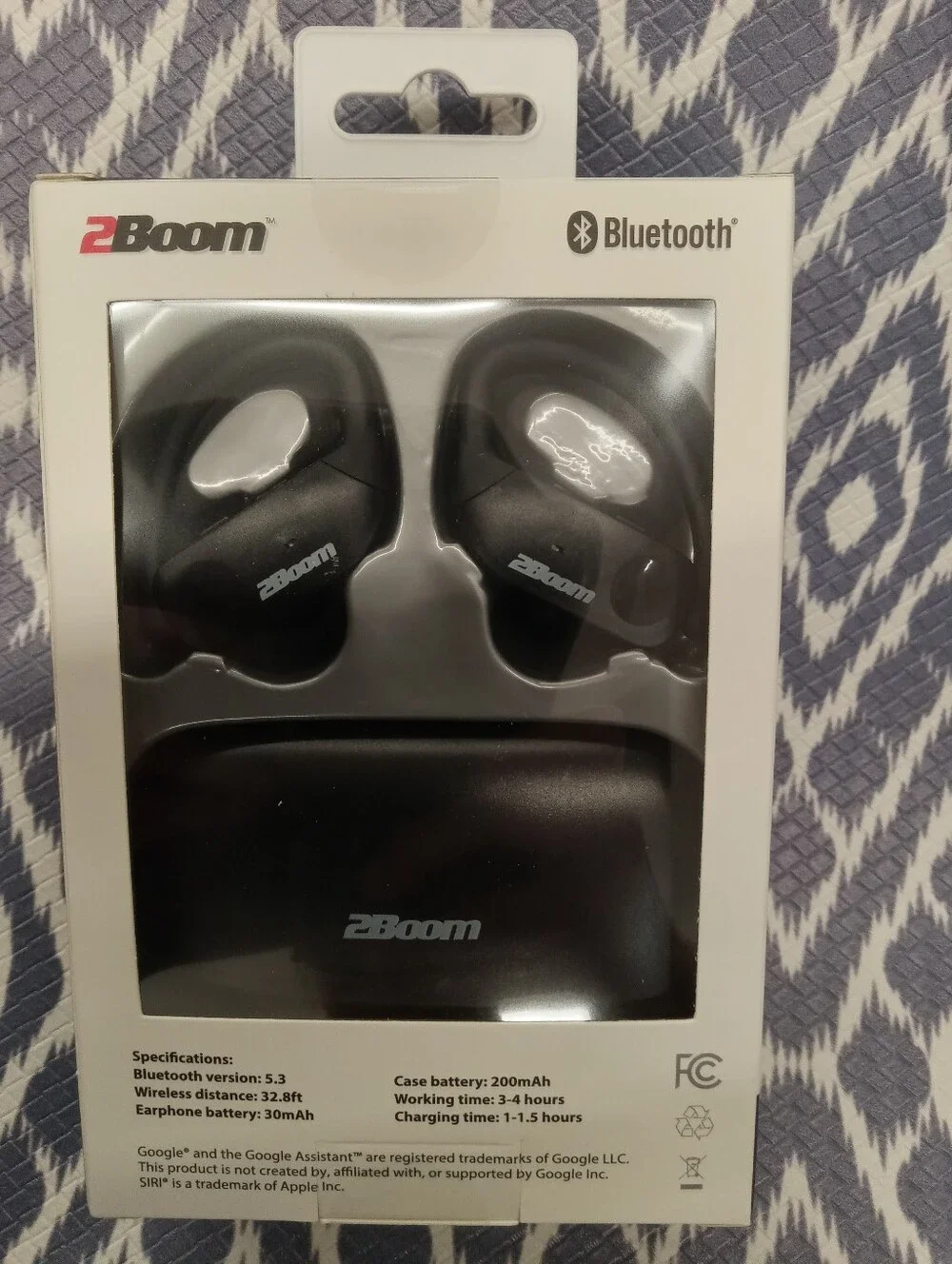 Edge Air True Wireless Bluetooth Earphones - Black